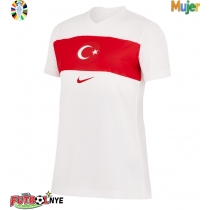 Camiseta Turkey Primera Equipación para mujer Eurocopa 2024 manga corta
